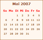 Ereignisse Mai 2007