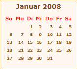 Ereignisse Januar 2008